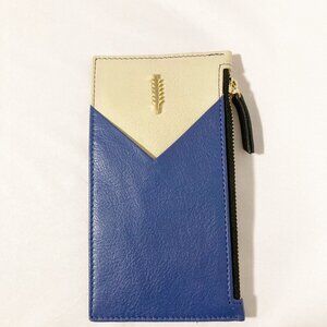 Thacker Ava Zip Leather Wallet Slim Wallet Card Wallet